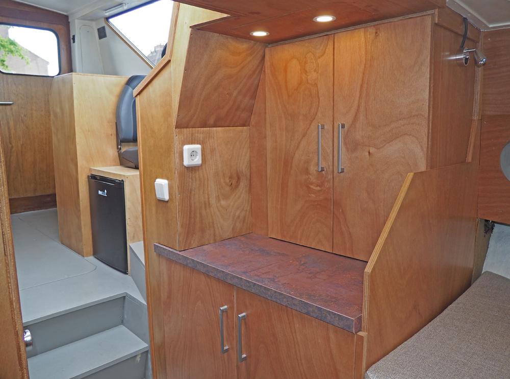 Voorschip, Accommodatie